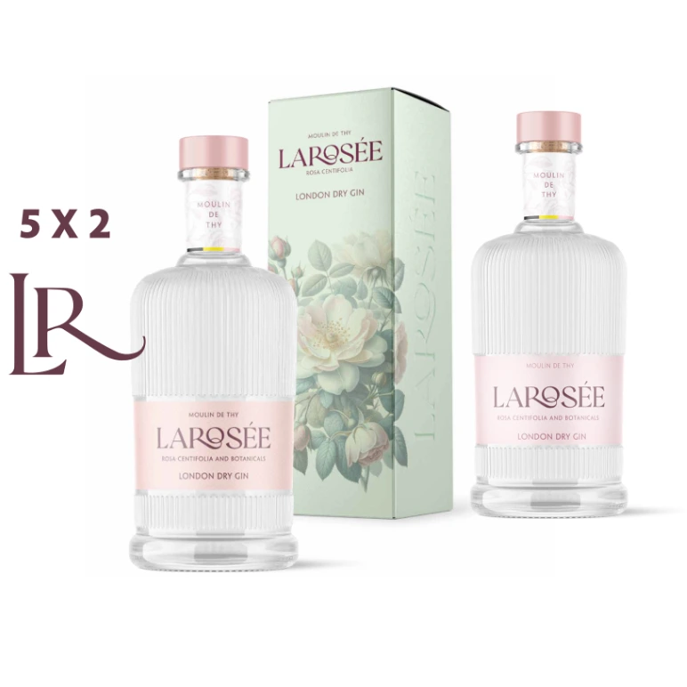 10 bottles of Larosée® gin - CENTIFOLIA Collection (2025-29 BE-BIO-01)